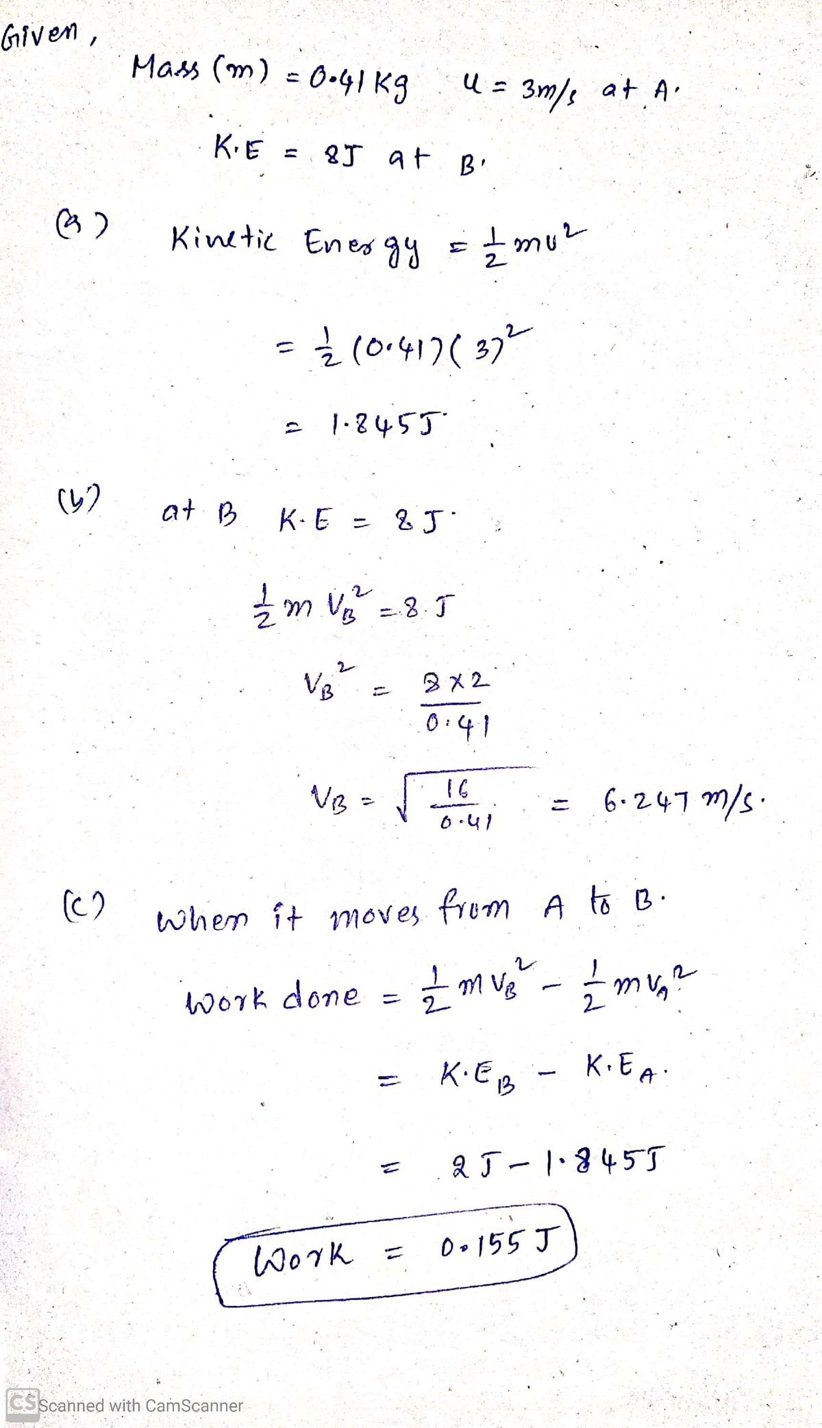 Physics homework question answer, step 1, image 1